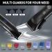 Roziapro Hair Clippers for Men - Precise Close Cutting Beard Trimmer & Rechargeable Barber Clippers Kit (Black) - Professional Hair Clippers & Nose Hair Trimmer - Buy Online on GoSupps.com