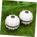 GLEAVI Toy Decompression Ball - White Stress Relief Massage Ball 7.36x3.56cm | Pressure Release & Stress Reliever for Relaxation - Buy Online on GoSupps.com