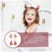 minkissy 2 Pairs Antler Hair Clip Halloween Barrette Deer Antlers Hair Clips Xmas Deer Antler Headdress Kids Hairpins Animal Hair Clips Flannel Ears Hairpins Christmas Clothing A40 Flannel - Buy Online on GoSupps.com