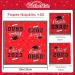 Gatherfun Graduation Party Disposable Paper Napkins - 3-Ply, 50 Pack, Red - Ideal for College & High School Graduation Celebrations - Buy Online on GoSupps.com