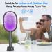 2 in 1 Electric Fly Swatter & Mosquito Zapper 4000V | USB Charging Base | Powerful Bug Zapper Racket | Indoor/Outdoor Use - Buy Online on GoSupps.com
