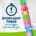 Firefly Peppa Pig Light Up Timer Toothbrush | Soft Bristles 1 Minute Timer Suction Cup for Ages 3 - Buy Online on GoSupps.com