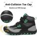 Mishansha Kids Water Resistant Hiking Boots - Black, Size 13 Little Kid - Buy Online on GoSupps.com