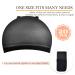 MORGLES Wig Caps - Stretchy Nylon Stocking Caps for Women | 20 Pack Black - Perfect for Wigs | International Shipping Available - Buy Online on GoSupps.com