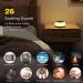 IUTEPI White Noise Machine with Night Light | 26 Soothing Sounds for Adults, Baby & Kids | Portable Dark Grey Sound Machine for Sleeping, Bedroom, Home & Travel - Buy Online on GoSupps.com