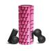 Houslux fascia roll Blackroll fascia roll spine fascia roller set fascia roll 33x14cm roll L15xd6cm fascia ball D8cm and duo ball d8cm (pink)