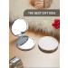 Getinbulk 12-Piece Compact Mirror Set | Double-Sided 1X/3X Magnification | PU Leather | White | 3.15 inches - Buy Online on GoSupps.com