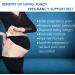 Funcy 3 in 1 Pregnancy Support Maternity Belt - Relieve Back Strain & Support Abdomen | Medium Black - Buy Online on GoSupps.com