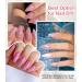 BISHENGYF Pearl Chrome Nail Powder - HIGH GLOSS White Holo Glazed Donut Chrome Powder Set Clear Aurora Mermaid Nail Glitter Powder Ice Magic Mirror Effect Pigment for Nail Art Design Decoration A-4 white - Buy Online on GoSupps.com