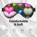 SSIMOO Colorful Easter Eggs Eye Mask | Double-Sided Soft Light Blocking for Better Sleep - Buy Online on GoSupps.com