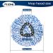 MXZONE Spin Mop Replacement Head - 2 Pack Microfiber Mop Refills for EasyWring Clean Mop Bucket - Buy Online on GoSupps.com