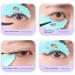 Mascara Shield Applicator - Silicone Mascara Shield Stencil | Heart-Shaped Design Eye Makeup Tool for Night Out Party Daily Use Dating Green + Eyelash Brush - Buy Online on GoSupps.com