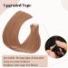 Buy Hotlulana 16-Inch Auburn Ginger Tape Extensions | 100% Real Remy Hair | 20pcs Skin Weft Tape In | Invisible & Natural Look - Buy Online on GoSupps.com