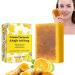 Kojic Acid Soap Turmeric Soap Bar Lemon Turmeric Kojic Acid Soap Bar for Acne Fine Lines Kojic Acid Soap Original for Deep Cleansing Turmeric Brightening Soap Smooth Skin Dark Spot Corrector Remover