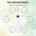 Blackhead Extractor Blackhead Remover Skin Tag Removal Kit with 5 Probes Pore Extractor Portable Pimple Extractor Rechargeable USB Port 3 Speeds Control for Women and Men White - Buy Online on GoSupps.com