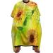 Retro Watercolor Sunflowers Haircut Capes for Adults Salon Cape for Men Water Resistant Hairdresser Styling Cape Hair Stylist Gown