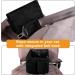 INFANZIA Car Seat Organizer - Durable Oxford, Foldable Front & Back Seat Organizer with Seat Belt and Cup Holders for Kids - Buy Online on GoSupps.com