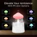 Mushroom Rain Humidifier | Essential Oil Diffuser with Calming Sounds | Bedroom Night Light & Aromatherapy | International Shipping Available - Buy Online on GoSupps.com