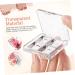 FOMIYES 6 Pcs Empty Eye Shadow Pallet Eyeshadow Palette Makeup Palette Plastic Transparent - Buy Online on GoSupps.com