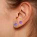 300 Piece Stud Earring Kit: 100 Stainless Steel Bezels, 100 Rubber Backs, 100 Earring Backs - Silver/Clear - Buy Online on GoSupps.com