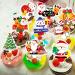 GULELAYAR 50/500 Pieces Christmas Cupcake Toppers Cute Cake Decorations Snowman Santa Claus Reindeer Elf Bells Cake Toppers Picks for Christmas Cake Decor Party Holiday Supplies Favors (500 Pieces) - Buy Online on GoSupps.com
