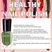 Red Nail Polish Gel Nail Polish Water-Based & Quick Dry Peel-Off Cherry Red Nail Varnish for Women Girls Kids No UV Needed (B111-Avocado Green) - Buy Online on GoSupps.com