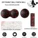 Yiyifor Fascia Ball Set - Premium Peanut Massage Balls for Self-Massage & Trigger Point Therapy | Medium-Hard for Spine Back & Neck Relief - Buy Online on GoSupps.com