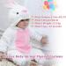 Doladola Baby Romper Onesie with Hood | Animal Theme | 6-12 Months | White Rabbit Design - Buy Online on GoSupps.com