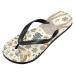 Mnsruu Christmas Tree Deer Fox Winter Snow Flip Flop Slippers | Stylish Home & Spa Sandals for Men & Women - Buy Online on GoSupps.com
