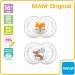 MAM Original Pacifiers Set of 2 Skinsoft Silicone 16+ Months Neutral Colors with Pacifier Box | International Shipping Available - Buy Online on GoSupps.com
