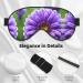 Shop Purple Lavender Flower Print Unisex Eye Mask - Soft Comfortable Light-Blocking Sleep Mask - International Shipping Available - Buy Online on GoSupps.com
