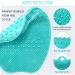 Shower Foot Massage Device Cleaner - Non-Slip Pad with Suction Cups for Improved Circulation & Relief - Green - Buy Online on GoSupps.com