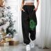 Joggers for Women UK Stretch Cotton Jogging Bottoms Comfy Cargo Sweatpants Gym Sport Trousers Tracksuit Pants Lounge Wear XXL 620-djufh-e-green - Buy Online on GoSupps.com