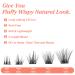 Ruairie Mega Fluffy Lash Clusters DIY Extensions 96pcs - C D Curl Wispy False Eyelashes 8-16MM - Buy Online on GoSupps.com