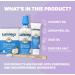 Lumineux Teeth Whitening Kit - Enamel Safe for Whiter Teeth - 7 Treatments, Mouthwash, Toothpaste & Bamboo Toothbrush - Non-Toxic, Fluoride Free - Buy Online on GoSupps.com