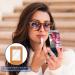 Buy Leather Lipstick Case & Mini Organizer with Mirror | Stylish Lip Gloss Holder for Travel - H918a0ggpy - Buy Online on GoSupps.com