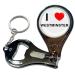 BadgeBeast.co.uk I Love Westminster - Key Ring Bottle Opener and Nail Clipper