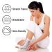 Neuropathy Relief Socks - 4 Pairs for Men & Women | Toeless Compression Ankle Socks for Plantar Fasciitis | Soothe Neuropathy Pain | Black/White, Large-X-Large - Buy Online on GoSupps.com