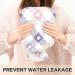 Naanle Hot Water Bottle | Valentine's Day Tartan Plaid | 1L Pain Relief for Back Hands & Feet | Warm & Cold Therapy - Buy Online on GoSupps.com