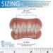 Instant Smile Comfort Fit Flex Teeth - Bright White Shade 4 Piece Set - Fix Your Smile at Home Within Minutes - Buy Online on GoSupps.com