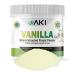 Aki Natural Fine Vanilla Powder ( 5.29OZ /150Gr ) Natural Extract From Beans Water Extracted powdered For Baking, Cooking Flavoring, Smoothie, Delicious Powedered Vanila in Coffee, No Gmo Alcohol Free