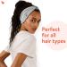 Premium BLOM Beau Tie Adjustable Headband for Women - Non Slip Headband for Gym, Yoga, Travel - Wide Elastic Hair Wrap Accessory - Black - Buy Online on GoSupps.com