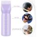 Root comb applicator bottle Large capacity hair oil applicator bottle Hair dye brushRoot Comb Squeeze Applicator Bottles with Graduated DIY (Purple 4Pcs) - Buy Online on GoSupps.com