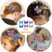12 Pieces Butterfly Hair Clips for Girls Realistic Butterfly Snap Hair Clips Colorful Glitter Butterfly Barrettes Cute Hair Accessories for Teens Girls Women - Buy Online on GoSupps.com