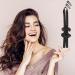 No Heat Curling Iron Sleeping Sponge Hair Curling Iron No Heat Wire Curling Ribbon Rod Big Wave Curling Rod Hair Curling Tool with Claw Clip Curling Ribbon Rod for Women with Long Hair Black - Buy Online on GoSupps.com