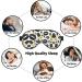 Cool Black Lipstick Soft Sleep Eye Mask - Breathable Female Eye Patch for Travel & Relaxation - Buy Online on GoSupps.com