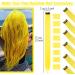 16Pcs Yellow Clip in Hair Extensions 22 Inch - Colored Highlights Hairpieces for Girls & Women - Heat-Resistant Synthetic Hair Accessories - Buy Online on GoSupps.com