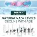 Topffy NAD+ & Resveratrol Supplement - 120 Capsules - Buy Online on GoSupps.com