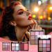 Palette Maquillage Fard Paupi res Fard Joues Illuminateur Maquillage Longue Tenue Effet Mat et Brillant pour Sc nes Sorties Soir es Photos Beaut des Yeux et du Visage # 01 - Buy Online on GoSupps.com
