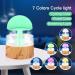 Rain Cloud Humidifier with Remote Control - GUKKK 3 in 1 Aroma Diffuser & 7 Color Night Light | 500ml for Office & Bedroom - Buy Online on GoSupps.com